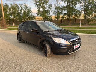 2008 Ford Focus II Рестайлинг, чёрный, 400000 рублей, вид 2