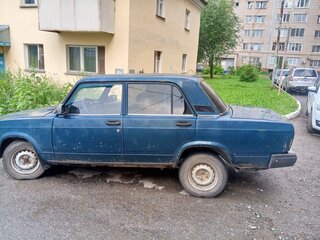 2007 Lada (ВАЗ) 2107, зелёный, 60000 рублей, вид 4