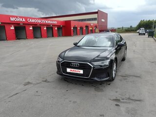 2020 Audi A6 40 TDI V (C8), чёрный, 2900000 рублей, вид 1