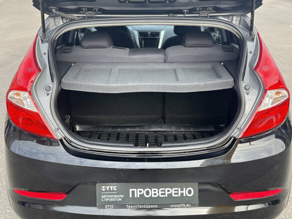 2016 Hyundai Solaris I Рестайлинг, чёрный, 870000 рублей - вид 9
