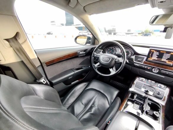 2015 Audi A8 III (D4) Рестайлинг, чёрный, 2200000 рублей - вид 25