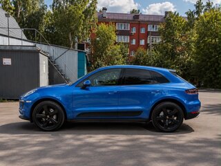 2017 Porsche Macan S Diesel I, синий, 4700000 рублей, вид 5