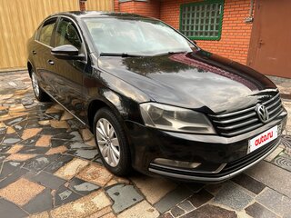 2011 Volkswagen Passat B7, чёрный, 810000 рублей, вид 3