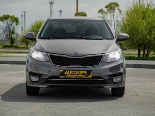 2016 Kia Rio III Рестайлинг, серый, 790000 рублей, вид 4