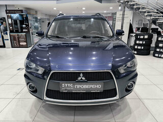 2011 Mitsubishi Outlander II Рестайлинг, синий, 850000 рублей, вид 2