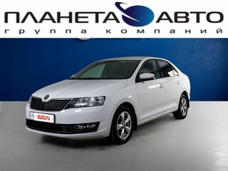 2017 Skoda Rapid I Рестайлинг, белый, 1295000 рублей, вид 1
