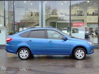 2022 Lada (ВАЗ) Granta I Рестайлинг, синий, 719000 рублей, вид 4