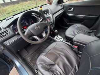 2013 Kia Rio 4-speed III, голубой, 860000 рублей, вид 5