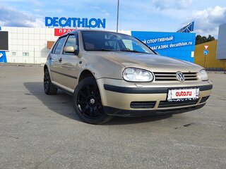 2003 Volkswagen Golf IV, бежевый, 350000 рублей, вид 5