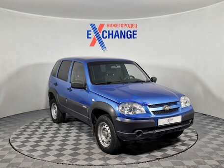2016 Chevrolet Niva I Рестайлинг, голубой, 622000 рублей, вид 3