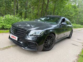 2019 Mercedes-Benz S-Класс 350 d Long VI (W222, C217) Рестайлинг, чёрный, 4500000 рублей, вид 1