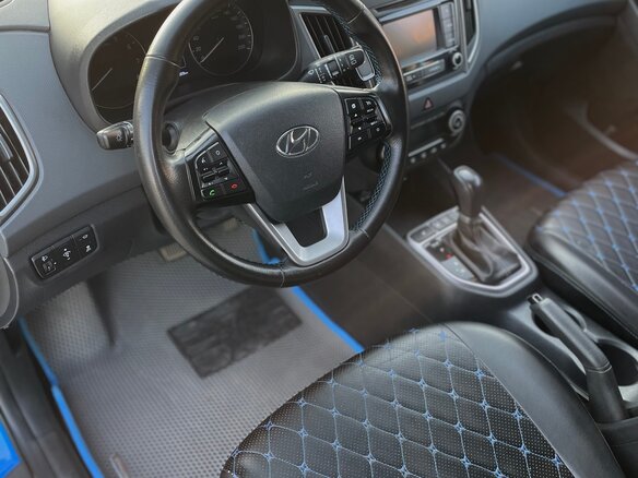 2018 Hyundai Creta I, синий, 1820000 рублей - вид 8
