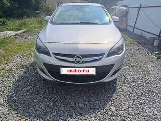 2013 Opel Astra J Рестайлинг, серый, 650000 рублей, вид 2