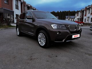 2012 BMW X3 20d xDrive II (F25), коричневый, 1500000 рублей, вид 4