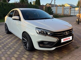 2024 Lada (ВАЗ) Vesta I Рестайлинг (NG), белый, 1400000 рублей, вид 2