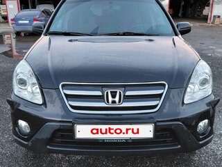 2005 Honda CR-V II Рестайлинг, чёрный, 850000 рублей, вид 1