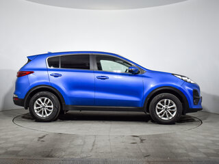 2019 Kia Sportage IV Рестайлинг, синий, 1550000 рублей, вид 4