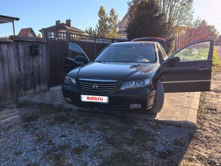 2007 Hyundai Grandeur IV, чёрный, 509000 рублей, вид 1