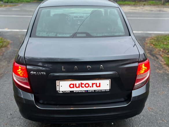 2024 Lada (ВАЗ) Granta I Рестайлинг, серый, 879000 рублей - вид 8