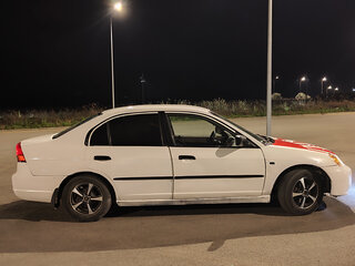 2002 Honda Civic VII, белый, 180000 рублей, вид 3