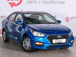 2019 Hyundai Solaris II, синий, 1190000 рублей, вид 1