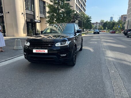 2014 Land Rover Range Rover Sport II, чёрный, 3090000 рублей, вид 3
