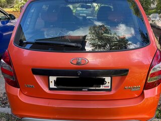 2015 Lada (ВАЗ) Kalina Cross II, оранжевый, 470000 рублей, вид 4