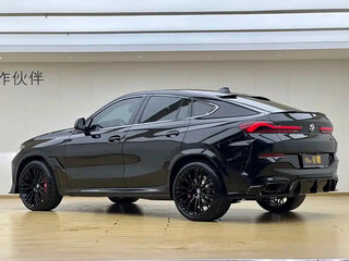 2022 BMW X6 30i III (G06), чёрный, 6450700 рублей, вид 4