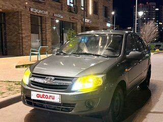 2013 Lada (ВАЗ) Granta I, серебристый, 150000 рублей, вид 1