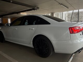 2014 Audi A6 IV (C7), белый, 1450000 рублей, вид 4