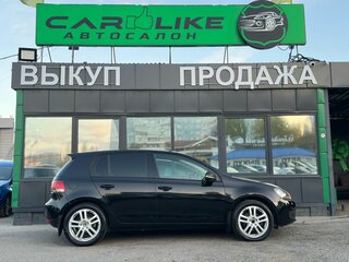 2011 Volkswagen Golf VI, чёрный, 899000 рублей, вид 4