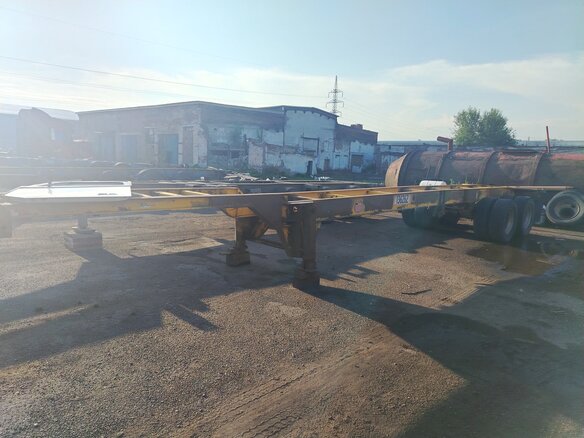 1996 Monon Полуприцеп - контейнеровоз, жёлтый, 270000 рублей - вид 6