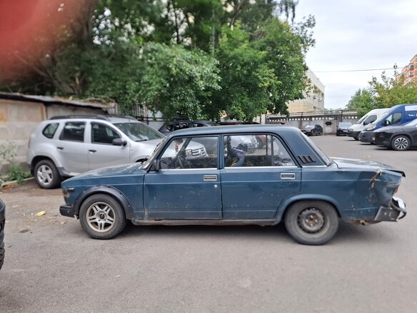 2005 Lada (ВАЗ) 2107, синий, 90102 рублей - вид 6