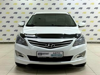 2015 Hyundai Solaris I Рестайлинг, белый, 1000000 рублей, вид 2
