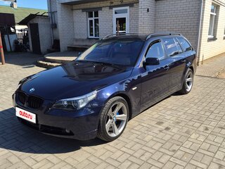 2005 BMW 5 серии 535d V (E60/E61), синий, 1500000 рублей, вид 2