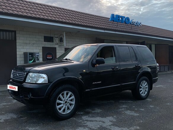2004 Ford Explorer III, чёрный, 440000 рублей