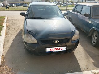 2008 Lada (ВАЗ) Priora I, чёрный, 145000 рублей, вид 4