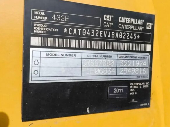 2011 Caterpillar 432, 6800000 рублей - вид 16