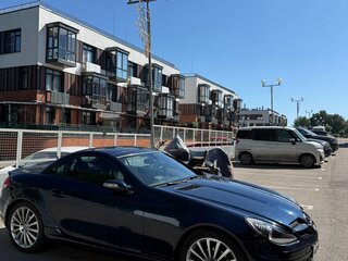 2004 Mercedes-Benz SLK-Класс 200 II (R171), синий, 1590000 рублей, вид 5