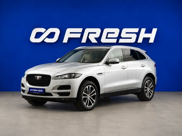 2017 Jaguar F-Pace I, серый, 3399077 рублей - вид 4