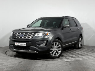 2017 Ford Explorer V Рестайлинг, серый, 2060000 рублей, вид 1