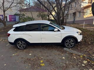 2021 Lada (ВАЗ) Vesta SW Cross I, белый, 950000 рублей, вид 4