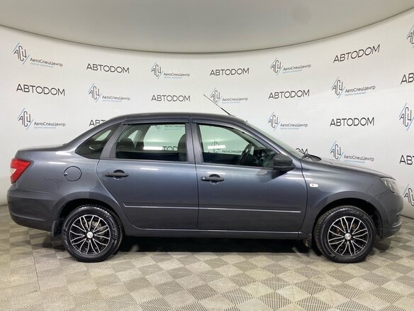 2020 Lada (ВАЗ) Granta I Рестайлинг, серый, 595500 рублей - вид 4