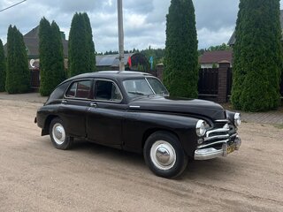 1953 ГАЗ М-20 «Победа», чёрный, 590000 рублей, вид 3