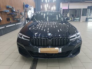 2022 BMW 5 серии 530i VII (G30/G31/G38) Рестайлинг, синий, 5100000 рублей, вид 4