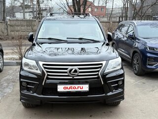 2013 Lexus LX 570 III Рестайлинг, чёрный, 2999000 рублей, вид 4