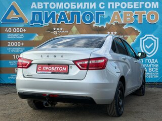 2017 Lada (ВАЗ) Vesta I, серебристый, 650000 рублей, вид 3