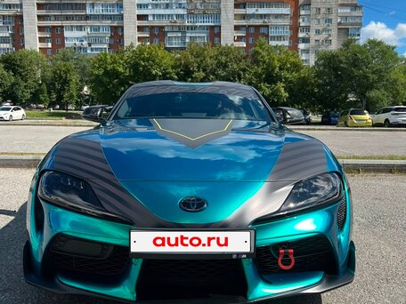 2020 Toyota Supra V (A90), зелёный, 7390000 рублей, вид 4