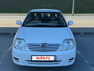 2002 Toyota Corolla IX (E120, E130), белый, 500000 рублей, вид 1