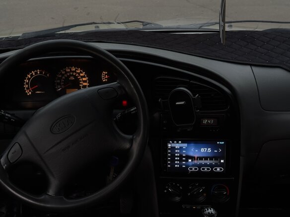2007 Kia Spectra I Рестайлинг 2, бежевый - вид 13